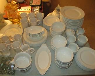 White dish sets