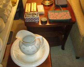 End tables and household 