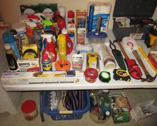 Cleaning supplies