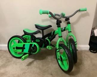 2 Green Tikes Bikes