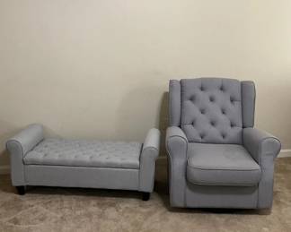 Tufted Chairnbench