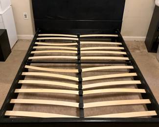 Black Full Size Headboard Frame