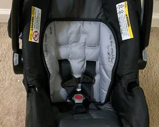 Black Gray Car Seat