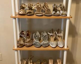 Silver Gold High Heels