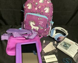 Purple Unicorn Tab Bag