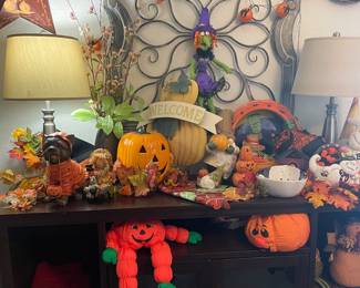 Vintage Halloween decor