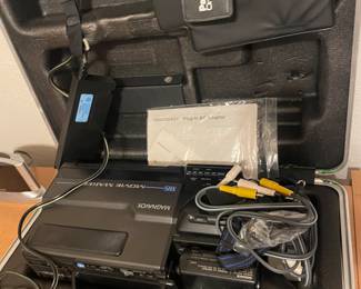 Vintage video camera