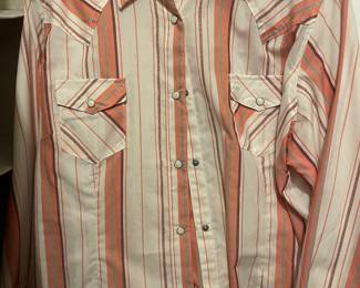 Panhandle slim pearl snap retro shirt  