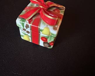 Tiffany CO. Holiday trinket box
