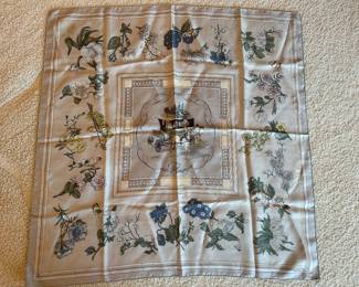 HERMES Silk scarf