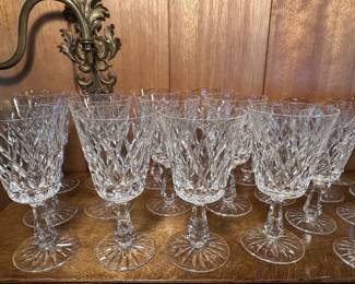 Kinsale Waterford crystal stemware