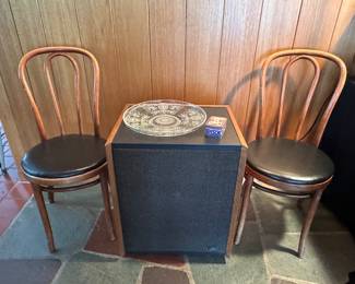 Thornet bent wood chairs