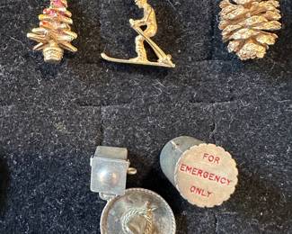 14 karat and Sterling charms