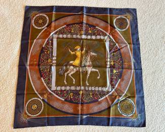 HERMES Silk scarf