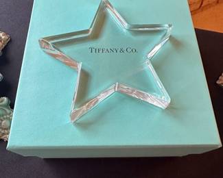 Tiffany & Co. star paperweight