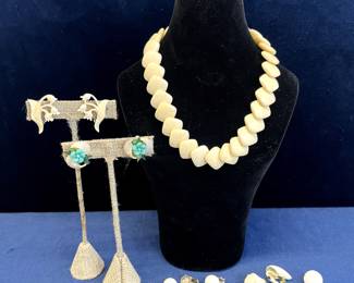 Necklace & Costume Clip-on Earrings