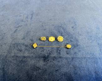 Gold Filled Pins & Tie Pin, Vintage And Antique