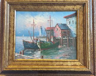 Nautical painting