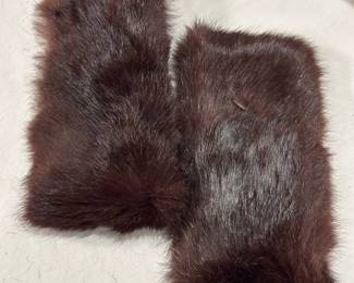 Mink cuffs