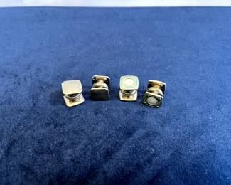 KumAPart Art Deco Snap Style Cufflinks