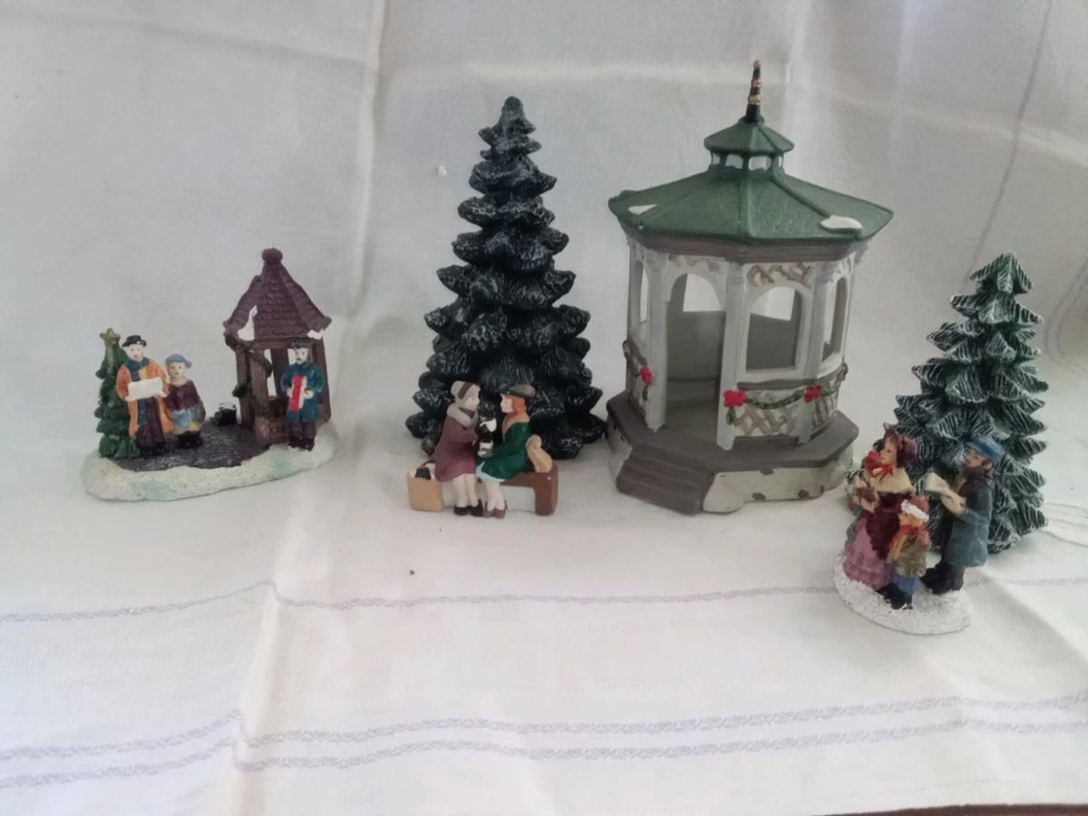 Sampling of items for Christmas Villages