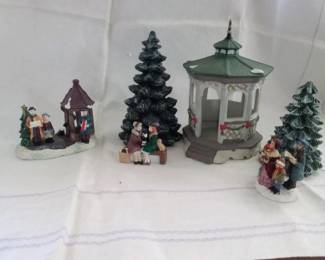 Sampling of items for Christmas Villages