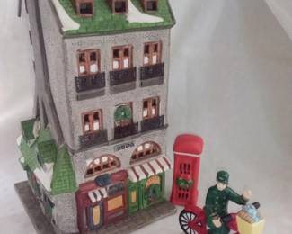 Building and props of Christmas village props
