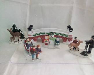More samples of Christmas village props