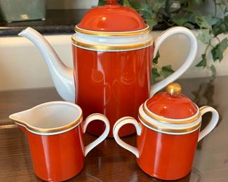 Fitz & Floyd Tea Set