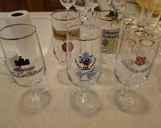 Another fun collection, of beer glasses
