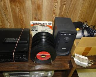 These records are the smaller 45's