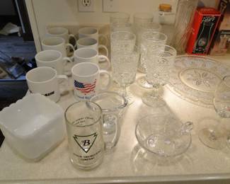 We have lots of great glass items, and cut glass too