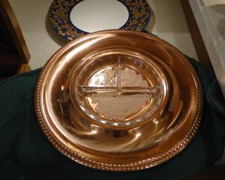 Now this copper and hand engraved insert is outstanding. A real classic show stopper