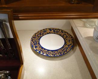 Random charger plate. Or, you can use it as a serving platter