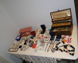 Plenty of costume jewelry to be had