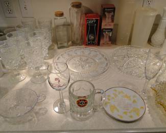 Platters and serving dishes as well