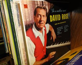 Plenty of vintage vinyl