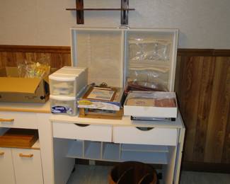 Arts and Crafts table, with lots of storage