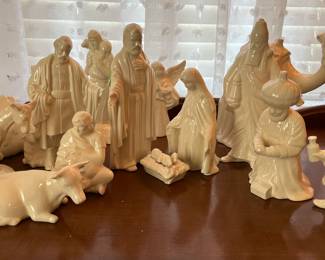 ceramic nativity