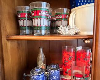 vintage coca cola glasses