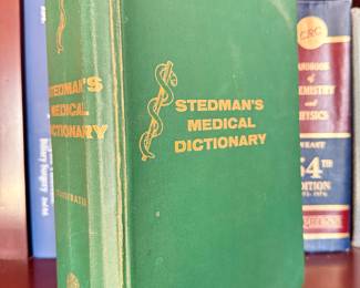SOLD—Stedman's medical dictionary