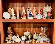 Figurines / large bookcase