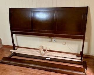 King headboard and frame