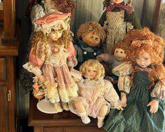 Cabbage Patch and Porcelain dolls
