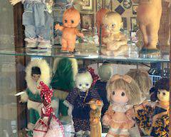 Kewpie and other dolls in collection