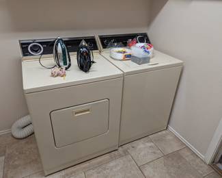 Washer and dryer