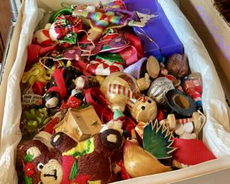 Vintage Christmas ornaments