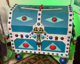 Hand crafted treasure chest