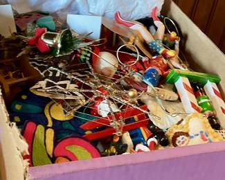 Vintage kitch ornaments