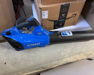 Kobalt electric leaf blower